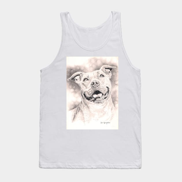 American Pitbull Terrier Tank Top by VeriArt